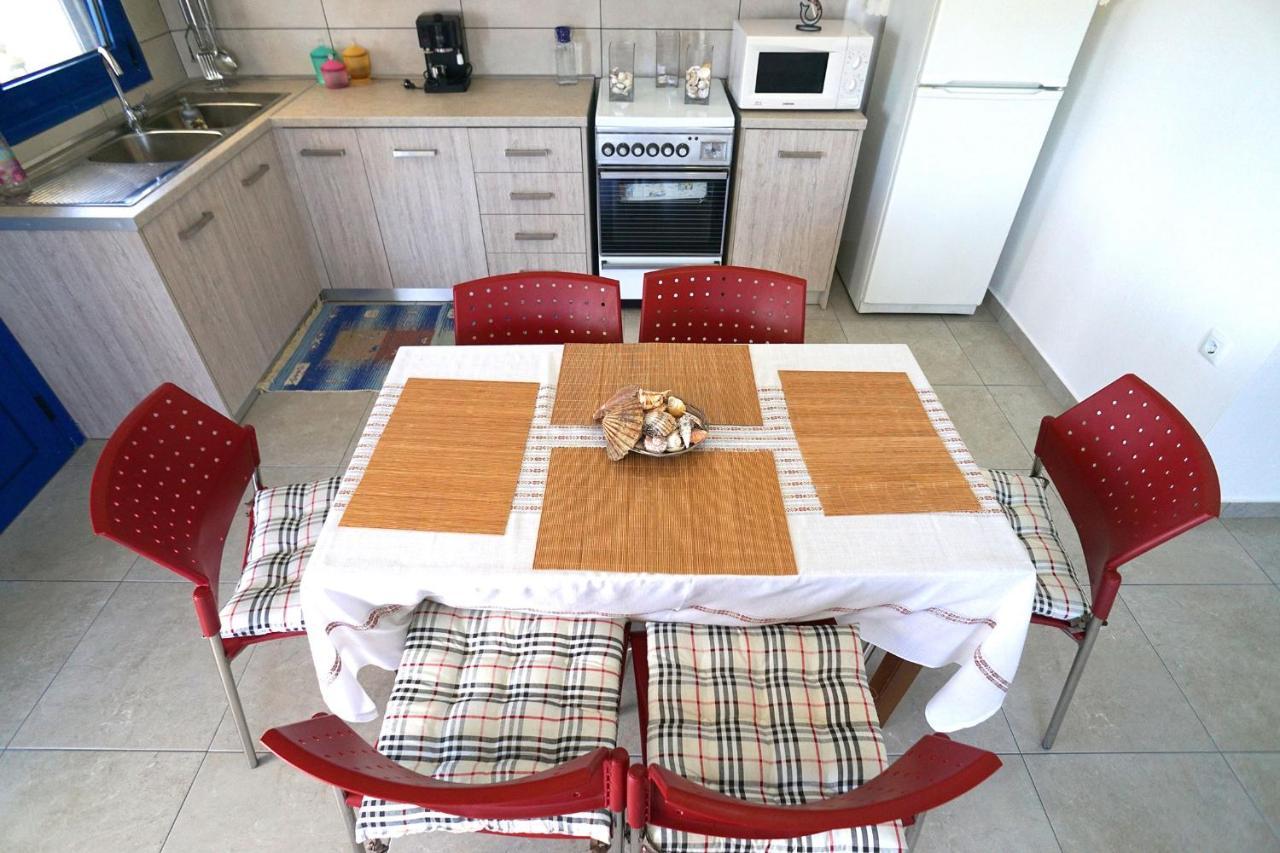 Dolphins House Villa Paralia Avdhiron Екстериор снимка